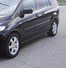 Mazda 5 2005-2009 Nakładki na nadkola (4 szt, czarne) zdjęcia 3