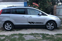 Mazda 5 2005-2009 Nakładki na nadkola (4 szt, czarne) zdjęcia 2