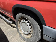 Mercedes Vito W638 1996-2003 Nakładki na nadkola (4 szt, czarne) Czarna Stal Nierdzewna zdjęcia 1