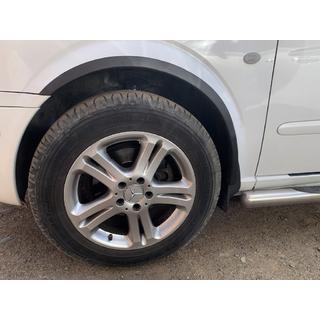 Nakładki na nadkola (4 szt, czarne) Mercedes Vito W639 2004-2014 zdjęcia 3