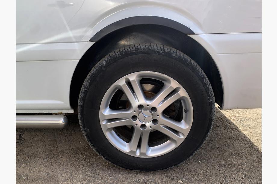 Mercedes Vito W639 2004-2014 Nakładki na nadkola (4 szt, czarne) Zdjęcia 5