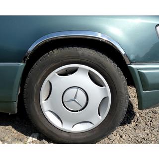 Nakładki na nadkola 1989-1995 (4 szt, stal nierdzewna) Mercedes E-сlass W124 1984–1997 zdjęcia 2