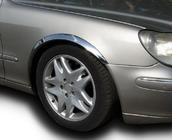 Mercedes S-class W220 1998-2005 Nakładki na nadkola (4 szt, stal nierdzewna) zdjęcia 2