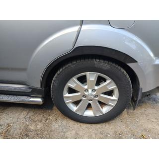 Nakładki na nadkola (4 szt, czarne) Mitsubishi Outlander 2006-2012 zdjęcia 4