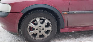 Opel Vectra B 1995-2002 Nakładki na nadkola (4 szt, czarne) zdjęcia 3