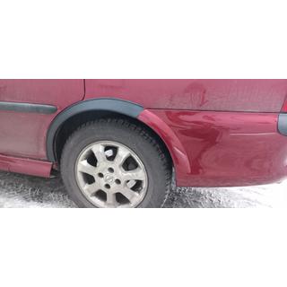 Nakładki na nadkola (4 szt, czarne) Opel Vectra B 1995-2002 zdjęcia 4