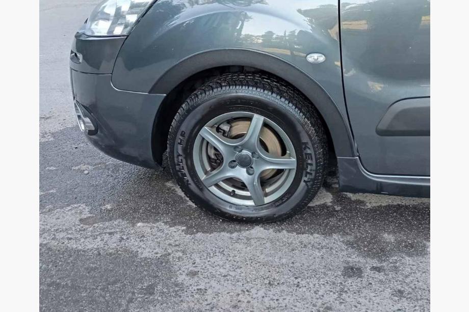 Peugeot Partner Tepee 2008-2018 Nakładki na nadkola (4 szt, czarne) XTR, 2 drzwi boczne, plastik Image