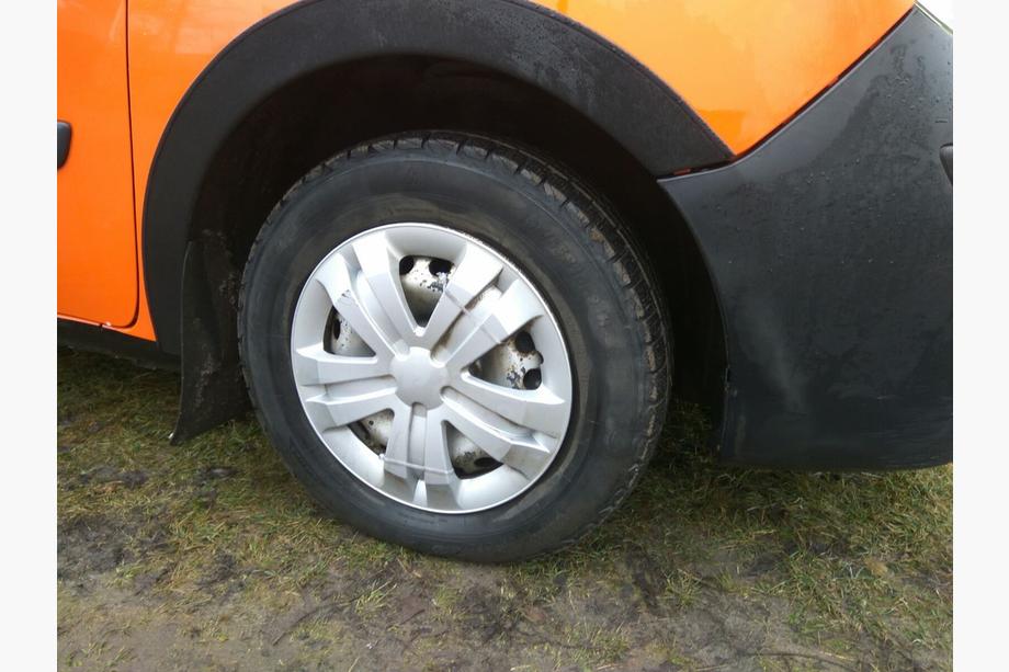 Renault Kangoo 2008–2020 Nakładki na nadkola (4 szt, czarne) 2008-2012, tworzywo ABS Image