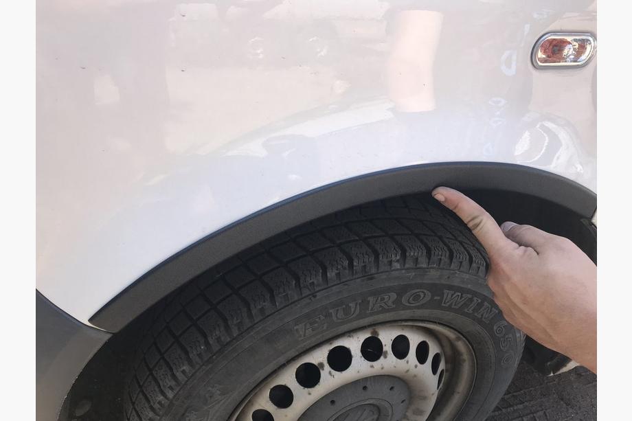 Volkswagen T5 Transporter 2003-2010 Poszerzenia nadkoli (6 szt, czarne) Zdjęcia 6