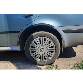 Nakładki na nadkola (4 szt, czarne) Skoda Octavia I Tour A4 1996-2010 zdjęcia 2