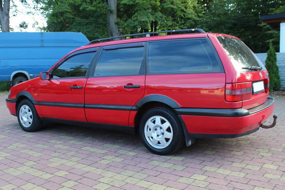 Volkswagen Passat B4 1993-1996 Nakładki na nadkola (4 szt, czarne) Zdjęcia 7