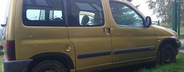 Peugeot Partner 1996-2008 Plastikowe nakładki na nadkola (4 szt, czarne) zdjęcia 2
