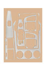 Kia Cerato 1 2004-2009 Nakładki na deskę rozdzielczą 2004-2006 (HB) Aluminium zdjęcia 2