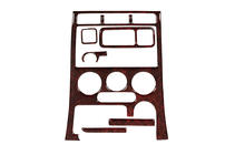 Kia Rio 2000-2005 Nakładki na deskę rozdzielczą (2002-2005) Aluminium zdjęcia 1