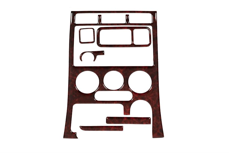 Kia Rio 2000-2005 Nakładki na deskę rozdzielczą (2002-2005) Aluminium Image