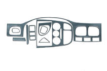 Kia Rio 2000-2005 Nakładki na deskę rozdzielczą (2000-2002) Aluminium zdjęcia 1