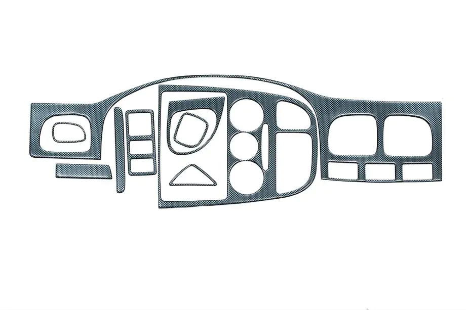 Kia Rio 2000-2005 Nakładki na deskę rozdzielczą (2000-2002) Image