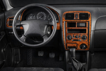 Mazda 626 1979-2002 Nakładki na Deskę Rozdzielczą Carbon zdjęcia 1