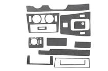 Mercedes C-class W202 1993-2001 Nakładki na deskę rozdzielczą (1995-1997) Carbon zdjęcia 3