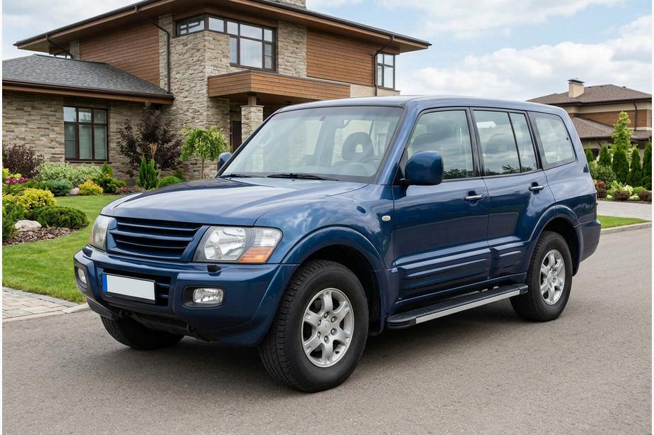 Mitsubishi Pajero Wagon III 1999-2006 Progi Boczné Tayga (2 szt., Aluminium) Image