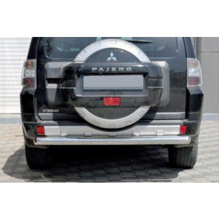 Tylna Belka AK002 (Stal Nierdzewna) Mitsubishi Pajero Wagon III 1999-2006 zdjęcia 1