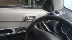 Mitsubishi L200 2006-2015 Zestaw wykończeń deski rozdzielczej (11 elementów) Aluminium zdjęcia 5
