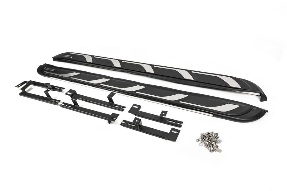 Audi Q7 2015–2026 Progi Boczne OEM V2 (2 szt., Aluminium) Image