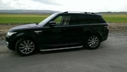 Range Rover Sport 2014-2022 Relingi Dachowe Skyport (Szary) zdjęcia 2