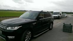 Range Rover Sport 2014-2022 Relingi Dachowe Skyport (Szary) zdjęcia 3