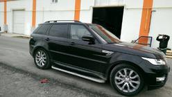 Range Rover Sport 2014-2022 Relingi Dachowe Skyport (Czarne) zdjęcia 9