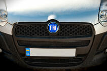 Fiat Emblemat (niebieski, samoprzylepny) 95 mm zdjęcia 2