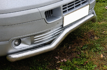 Volkswagen T5 Transporter 2003-2010 Osłona przednia Wave ST007 (stal nierdzewna) zdjęcia 2