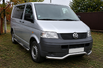 Volkswagen T5 Transporter 2003-2010 Osłona przednia Wave ST007 (stal nierdzewna) zdjęcia 3