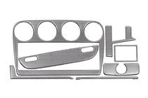 Opel Omega B 1994-2003 Nakładki na deskę rozdzielczą (1993-1999) Aluminium zdjęcia 3