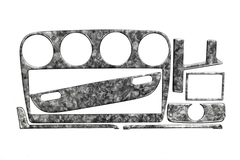 Opel Omega B 1994-2003 Nakładki na deskę rozdzielczą (1993-1999) Aluminium Image