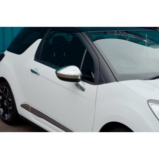 Nakładki na Lusterka (2 szt., Stal Nierdzewna) Citroen C-3 2009–2016 zdjęcia 4
