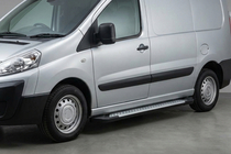 Citroen Jumpy 2007–2017 Progi Boczné Allmond Grey (2 szt., Stal Nierdzewna) zdjęcia 1