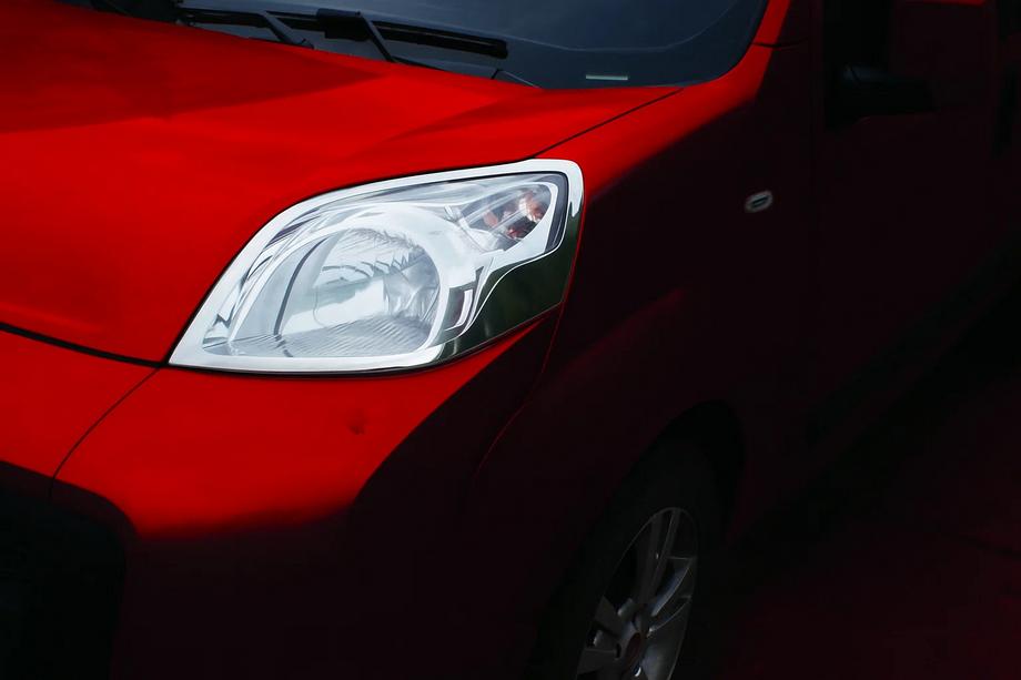 Citroen Nemo 2007-2017 Nakładki na Reflektory Chrom (2 szt., Stal Nierdzewna) Image