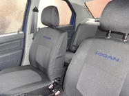 Dacia Logan I 2005-2008 Pokrowce Samochodowe (Materiałowe, Classik) zdjęcia 2