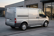 Ford Transit 2000–2014 Progi Boczné Allmond Grey (2 szt., Aluminium) zdjęcia 1