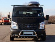 Ford Transit 2000–2014 Grill Guard WT003 (2006-2014, Stal Nierdzewna) zdjęcia 3