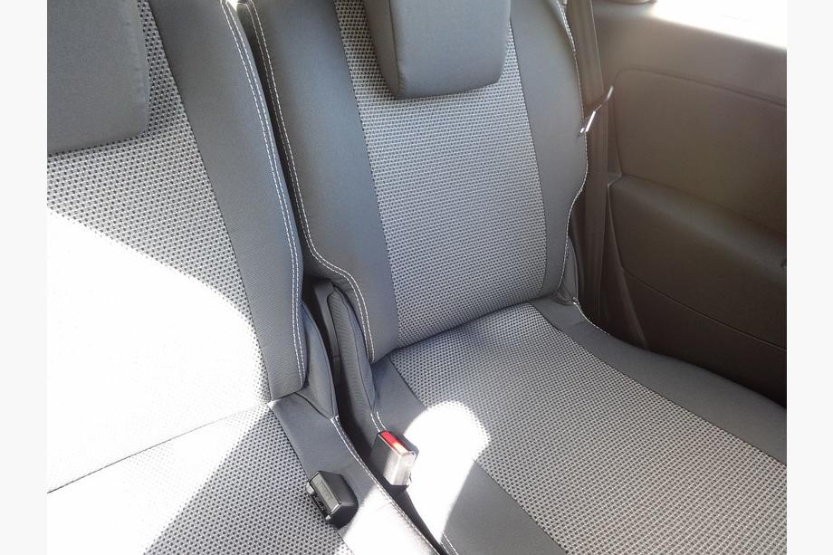 Renault Fluence 2009-2016 Pokrowce samochodowe (2009-2012, materiałowe, Classik) Dzielone Zdjęcia 5