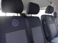 Volkswagen T5 Caravelle 2004-2010 Pokrowce Samochodowe (Materiałowe, Classik) Fotele przednie (1+1) zdjęcia 3
