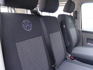 Volkswagen T5 2010-2015 Pokrowce Samochodowe (Materiałowe, Classik) Fotele przednie (1+1) zdjęcia 10