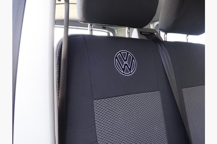 Volkswagen T5 2010-2015 Pokrowce Samochodowe (Materiałowe, Classik) Komplet wnetrza → Przednie fotele (1+1) Zdjęcia 2