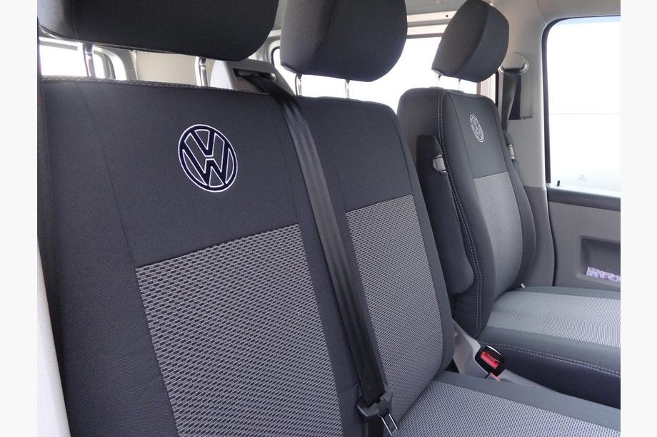 Volkswagen T5 2010-2015 Pokrowce Samochodowe (Materiałowe, Classik) Komplet wnetrza → Przednie fotele (1+1) Zdjęcia 10
