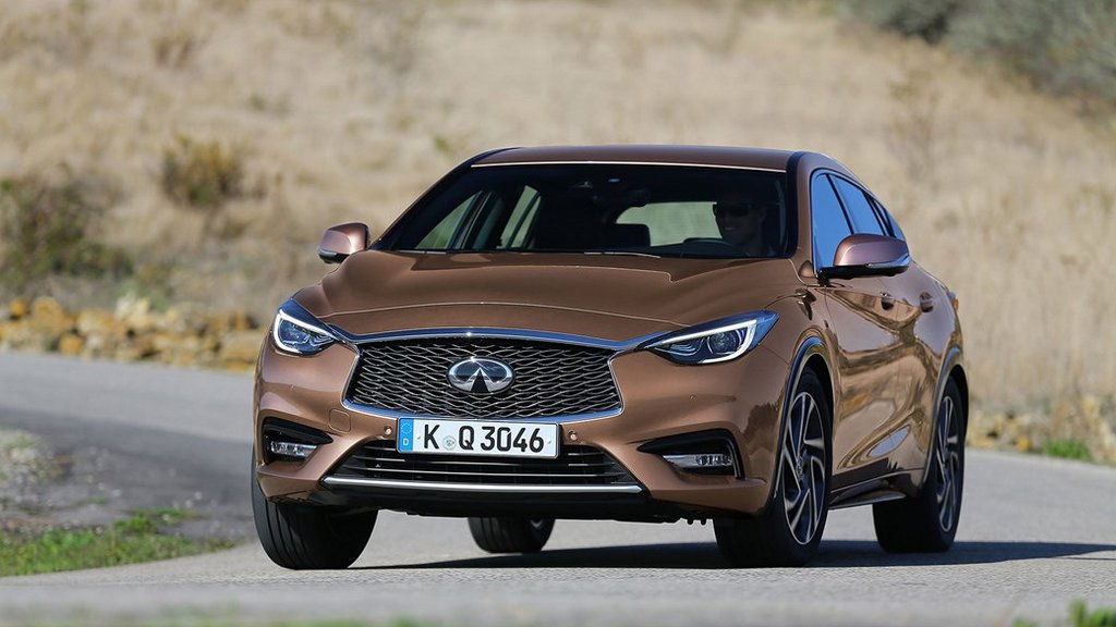 Przegląd nagrody hatchback Infiniti Q30