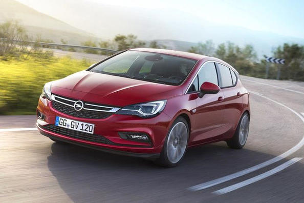 Pięciodrzwiowy hatchback Opel Astra K