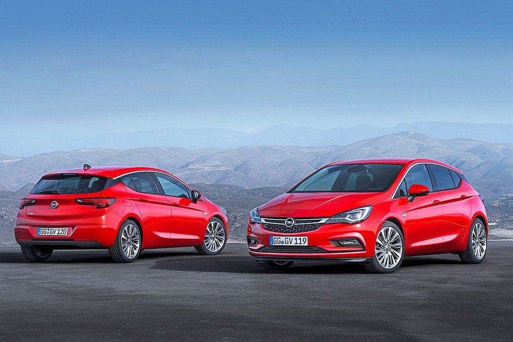 Pięciodrzwiowy hatchback Opel Astra K