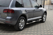 Volkswagen Touareg 2002–2010 Rury Boczne (2 szt., Stal Nierdzewna) zdjęcia 1